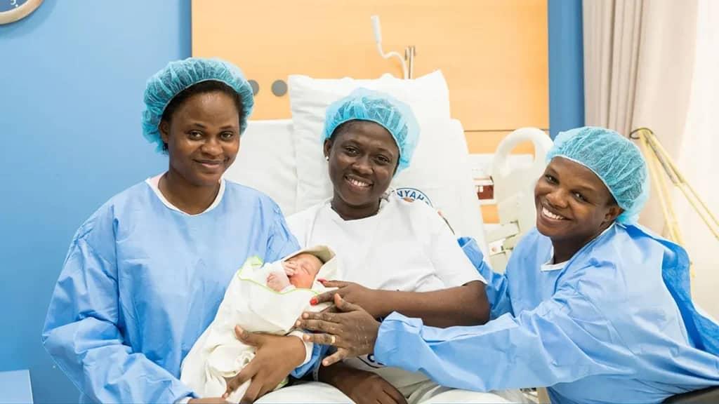 Labour Ward at Korle BU